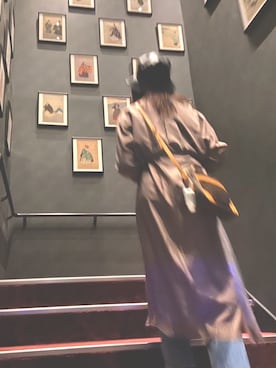 「apres jour（アプレジュール）のアイテム（帽子）」を使った、ｓａｋｉさん（レディース・164cm）の秋コーディネート