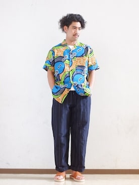 「STILL BY HAND」｜中村さん（メンズ・165cm）の夏コーディネート