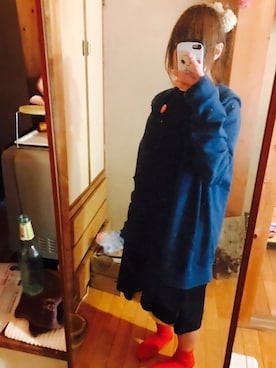 「アイテム（ヘアゴム）」を使った、むぎさん（レディース・147cm）の春コーディネート
