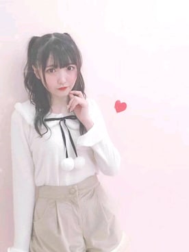 「Secret Honey（シークレットハニー）のアイテム」を使った、Secret Honeyスタッフさん（レディース・158cm）の秋コーディネート