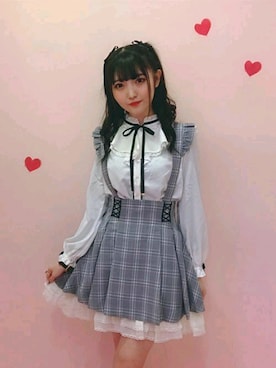 「Secret Honey（シークレットハニー）のアイテム」を使った、Secret Honeyスタッフさん（レディース・158cm）の冬コーディネート