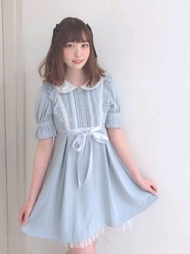 「Secret Honey（シークレットハニー）のアイテム」を使った、Secret Honeyスタッフさん（レディース・166cm）の春コーディネート