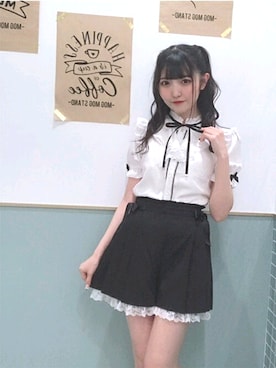 「Secret Honey（シークレットハニー）のアイテム」を使った、Secret Honeyスタッフさん（レディース・158cm）の春コーディネート