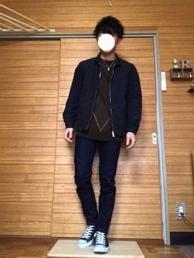 「Steven Alan（スティーブンアラン）のアイテム（ナイロンジャケット）」を使った、ぬまやんさん（メンズ・168cm）の春コーディネート
