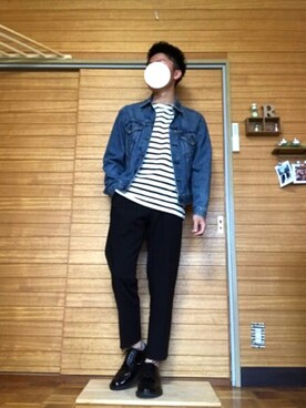 ぬまやんさん（メンズ・168cm）の春コーディネート