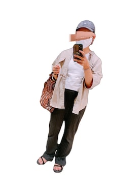 「アイテム（腕時計）」を使った、sakurakoさん（レディース・156cm）の夏コーディネート