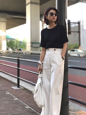 MariNakamuraさん（レディース・158cm）の夏コーディネート