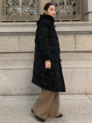 RIM.ARK（リムアーク）の「Wool docking down coat（ダウンジャケット