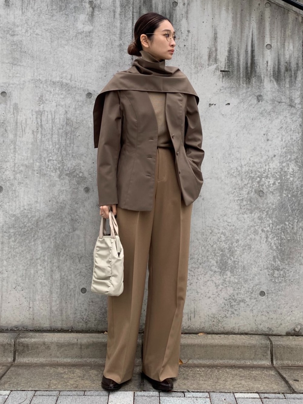 RIM.ARK（リムアーク）の「Double shoulder shape JK（ノー