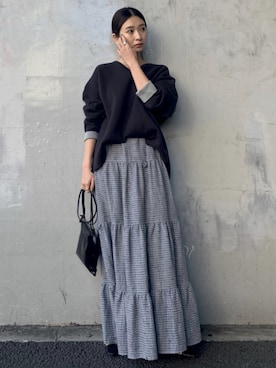 MariNakamuraさん（レディース・158cm）の冬コーディネート