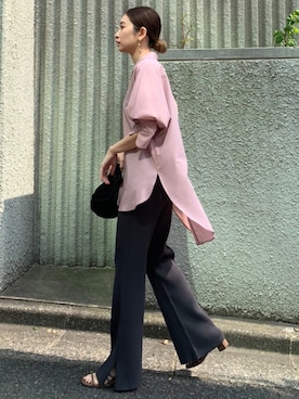 「RIM.ARK」｜MariNakamuraさん（レディース・158cm）の春コーディネート