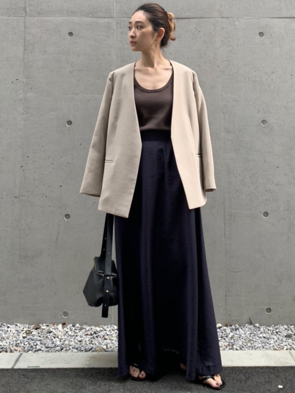 RIM.ARK（リムアーク）の「No collar minimal JK（ノーカラー