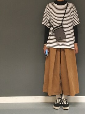 「iT（イット）のアイテム（パンツ）」を使った、abooo_0さん（レディース・164cm）の春コーディネート