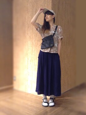 e___*さん（レディース・175cm）の春コーディネート