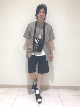 さがはら【RAGEBLUE】さん（メンズ・170cm）の夏コーディネート