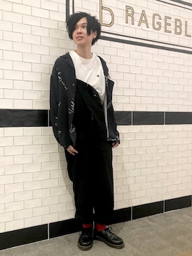 「Champion（チャンピオン）のアイテム」を使った、さがはら【RAGEBLUE】さん（メンズ・170cm）の春コーディネート