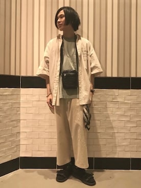 さがはら【RAGEBLUE】さん(メンズ・170cm)の夏コーディネート