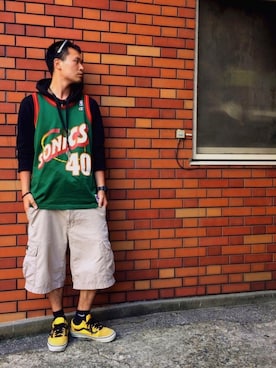 「アイテム（腕時計）」を使った、ZENさん（メンズ・177cm・20代）の夏コーディネート