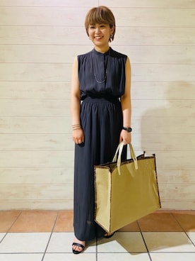 曽根 良美さん（レディース・152cm）の夏コーディネート