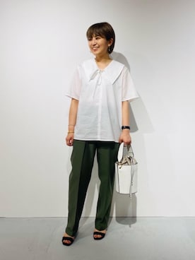 曽根 良美さん（レディース・152cm）の夏コーディネート