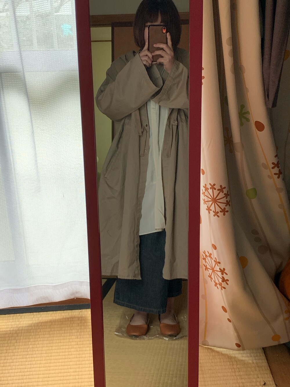 「平成最後のWEARISTAセンバツ、オシャレウォーカー、ひとめぼれした」｜「osharewalkerのアイテム（シャツ/ブラウス、ベージュ系）」を使った、yukiusagi1207さん（レディース・150cm）の春コーディネートの1枚目の写真