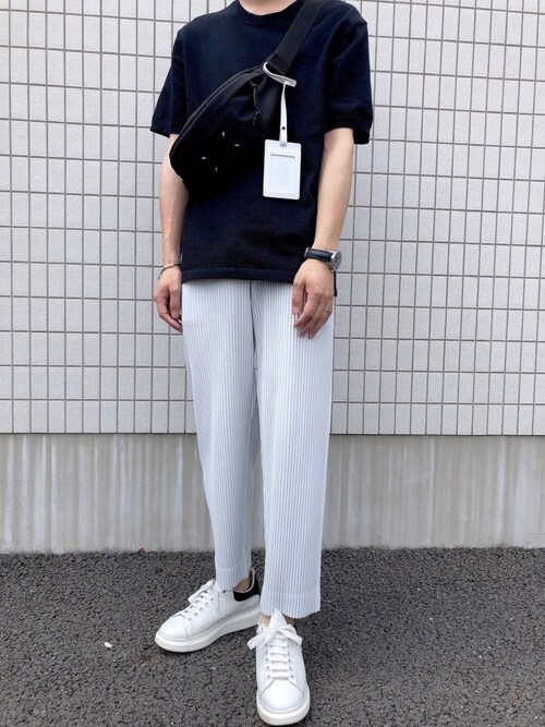 在庫処分特価 HOMME PLISSE ISSEY MIYAKE テーパードパンツ ジョガー