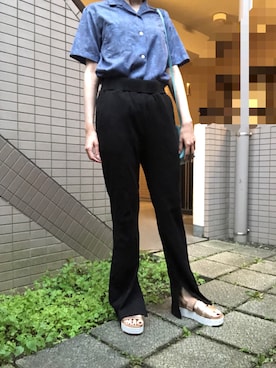 Masasamasaさん（レディース・160cm）の夏コーディネート