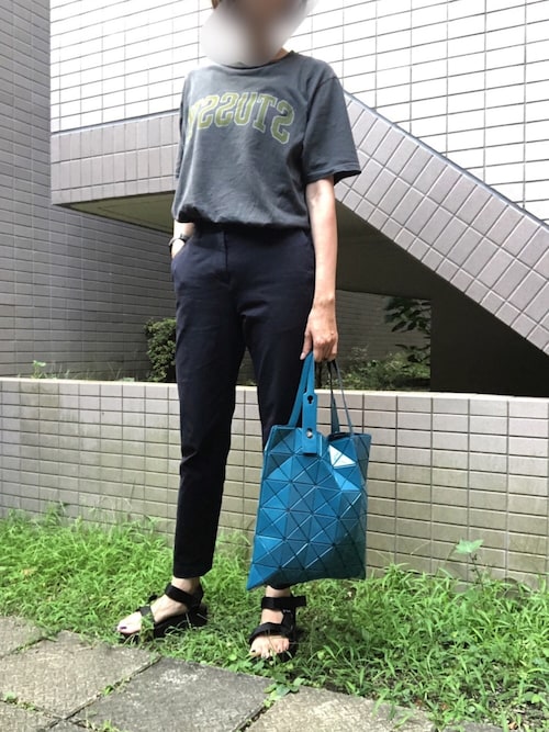 BAOBAO ISSEY MIYAKE バオバオ LUCENT W COLOR トートバッグ BAO BAO ISSEY MIYAKE（バオバオイッセイミヤケ）の「BAO BAO