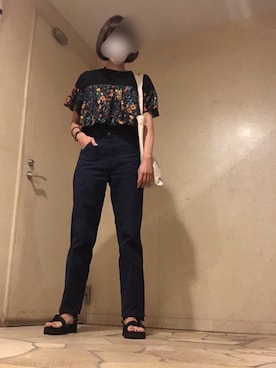 「ivory court（アイボリーコート）のアイテム」を使った、Masasamasaさん（レディース・160cm）の秋コーディネート