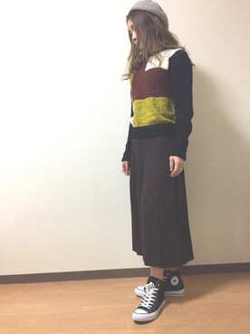 kana😋さん（レディース・160cm）の冬コーディネート