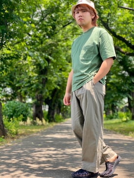 シュンさん（メンズ・165cm）の夏コーディネート