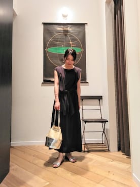 ルクールブランくずはモール店スタッフさん（レディース・155cm）の夏コーディネート