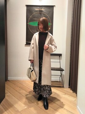 ルクールブランくずはモール店スタッフさん（レディース・157cm）の秋コーディネート