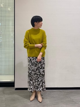 ルクールブランくずはモール店スタッフさんのコーディネート