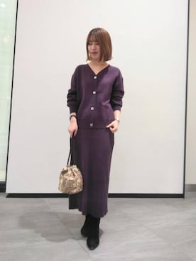 ルクールブランくずはモール店スタッフさんのコーディネート