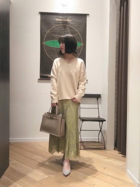 ルクールブランくずはモール店スタッフさんのコーディネート