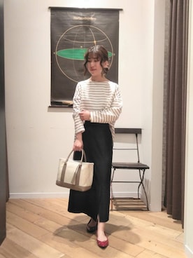 ルクールブランくずはモール店スタッフさんのコーディネート