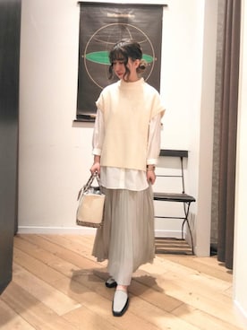 ルクールブランくずはモール店スタッフさんのコーディネート