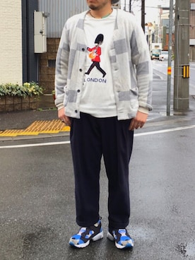 「RIDING HIGH（ライディングハイ）のアイテム」を使った、yoheiさん（メンズ・175cm）の春コーディネート