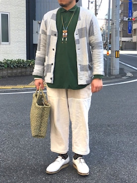 「ROTOTO（ロトト）のアイテム」を使った、yoheiさん（メンズ・175cm）の春コーディネート