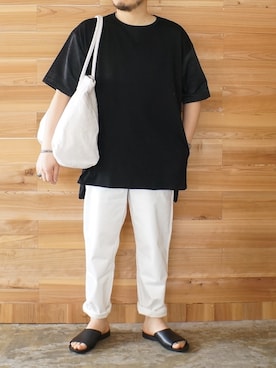 「masterkey（マスターキー）のアイテム（トップス）」を使った、yoheiさん（メンズ・175cm）の春コーディネート