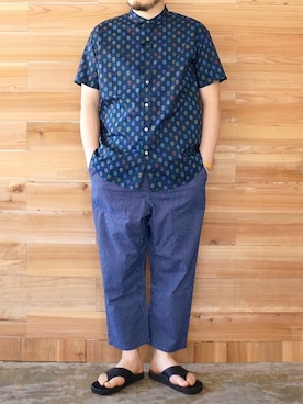 「TIGRE BROCANTE（ティグルブロカンテ）のアイテム」を使った、yoheiさん（メンズ・175cm）の春コーディネート