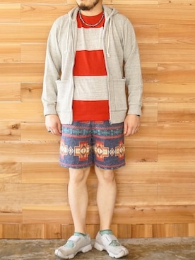 「ボーター」｜「アイテム（アクセサリー）」を使った、yoheiさん（メンズ・175cm）の春コーディネート