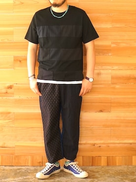 「TIGRE BROCANTE（ティグルブロカンテ）のアイテム」を使った、yoheiさん（メンズ・175cm）の春コーディネート