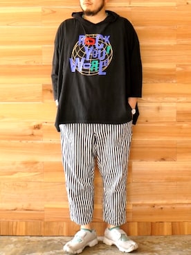 「MADE by sunny side up（サニーサイドアップ）のアイテム」を使った、yoheiさん（メンズ・175cm）の春コーディネート