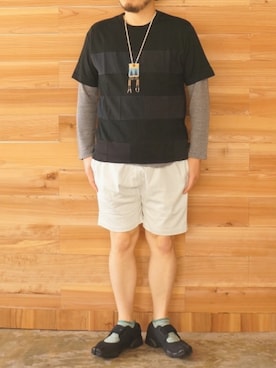 「YOUSED（ユーズド）のアイテム」を使った、yoheiさん（メンズ・175cm）の春コーディネート