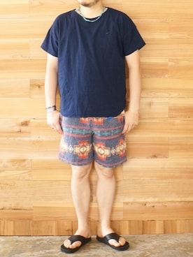 「weac.（ウィークス）のアイテム」を使った、yoheiさん（メンズ・175cm）の夏コーディネート