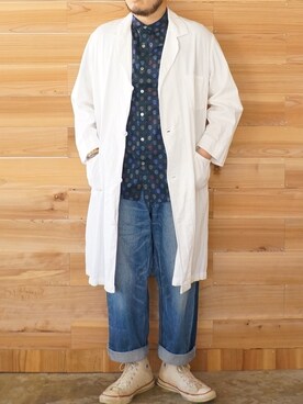 「オールスター」｜「アイテム（その他アウター）」を使った、yoheiさん（メンズ・175cm）の夏コーディネート