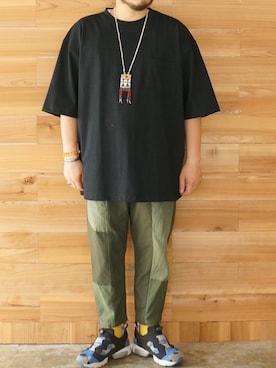 「CAMBER（キャンバー）のアイテム」を使った、yoheiさん（メンズ・175cm）の夏コーディネート