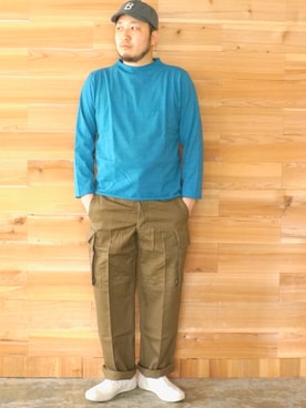 「Jackman（ジャックマン）のアイテム」を使った、yoheiさん（メンズ・175cm）の秋コーディネート